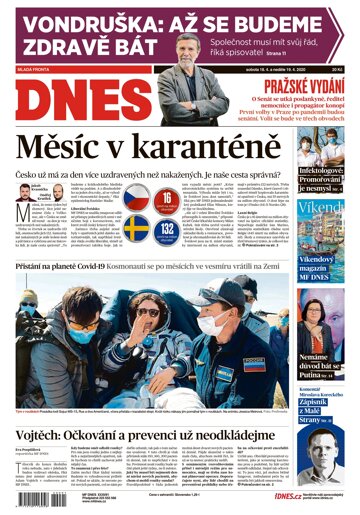 Obálka e-magazínu MF Dnes 18.4.2020