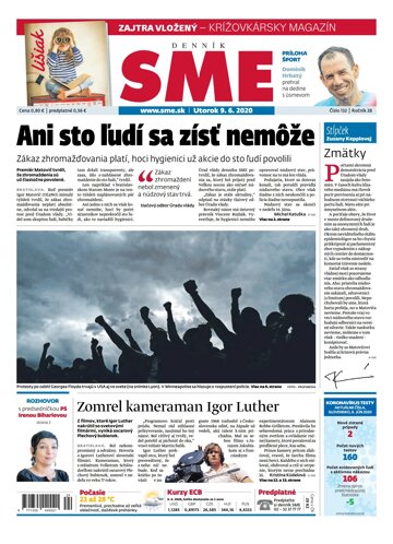 Obálka e-magazínu SME 9.6.2020