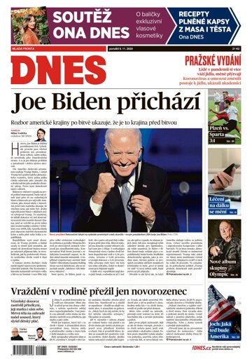 Obálka e-magazínu MF Dnes 9.11.2020