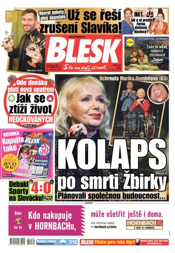 Obálka e-magazínu Blesk 22.11.2021