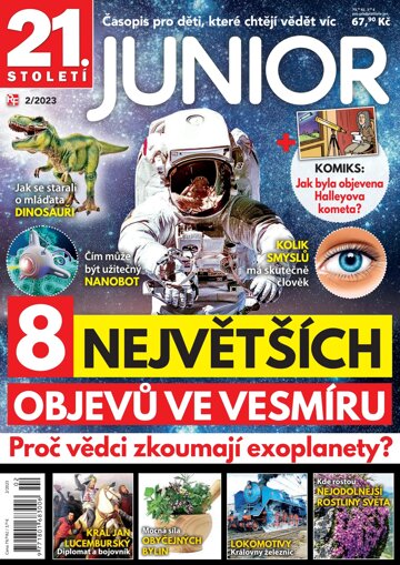 Obálka e-magazínu 21. století JUNIOR 2/23