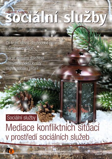 Obálka e-magazínu Sociální služby 12/2021