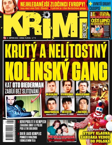 Obálka e-magazínu Krimi revue 8/22