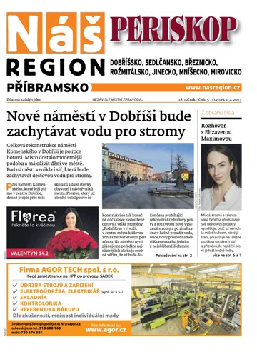 Obálka e-magazínu Náš Region - Příbramsko 5/2023