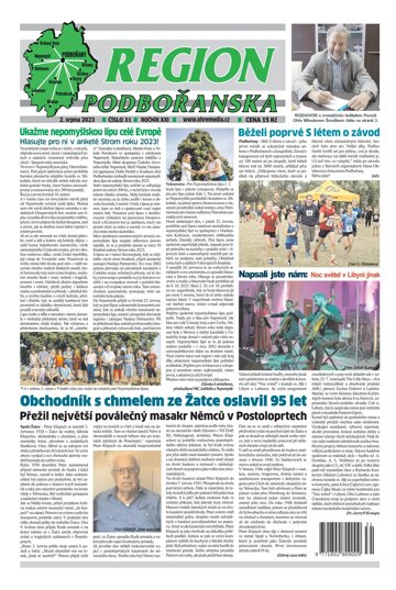 Obálka e-magazínu Region Podbořanska 31/23