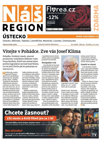 Obálka e-magazínu Náš Region - Ústecko 40/2023