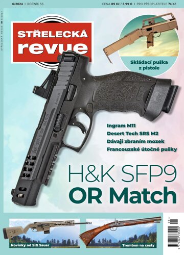 Obálka e-magazínu Střelecká revue 6/2024