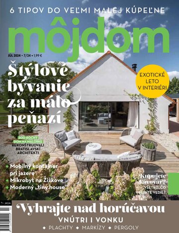 Obálka e-magazínu Môj dom 7/2024