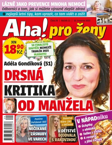 Obálka e-magazínu AHA! pro ženy 29/2025