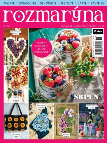 Obálka e-magazínu Rozmarýna 8/2025