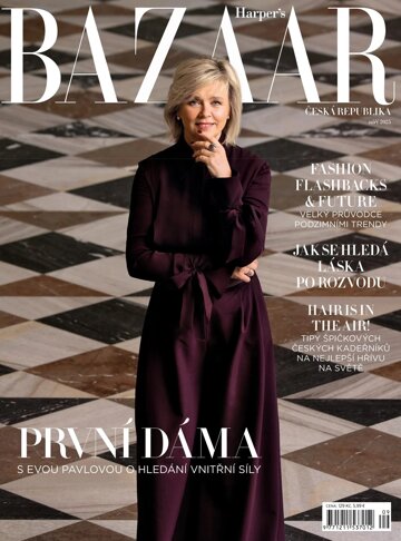 Obálka e-magazínu Harper’s Bazaar 9/2025
