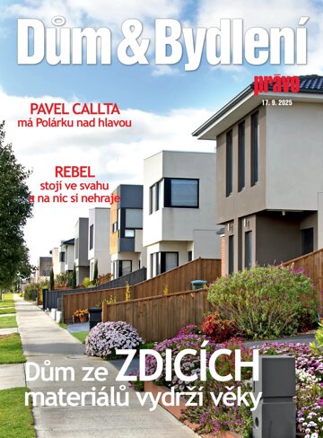 Obálka e-magazínu Dům & bydlení 17.9.2025