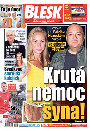 Obálka e-magazínu Blesk 26.2.2026