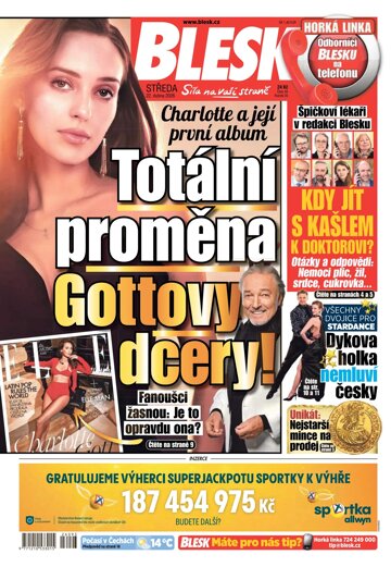 Obálka e-magazínu Blesk 22.4.2026