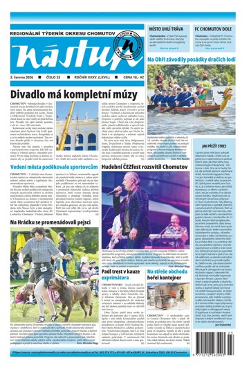 Obálka e-magazínu Nástup 23/26