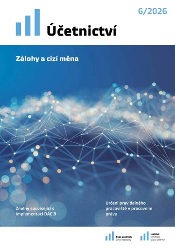 Obálka e-magazínu Účetnictví 6/2026