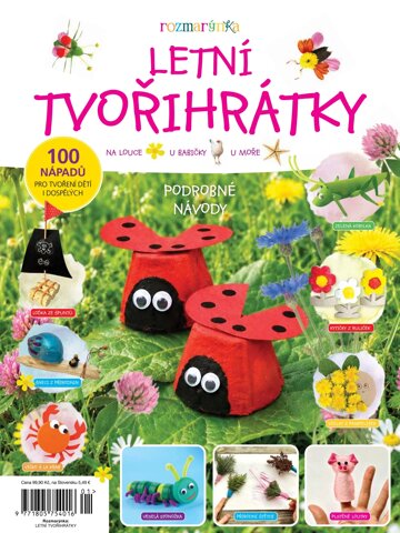 Obálka e-magazínu Rozmarýnka Letní tvořihrátky