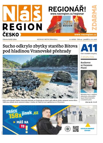 Obálka e-magazínu Náš Region - Česko 42/2026