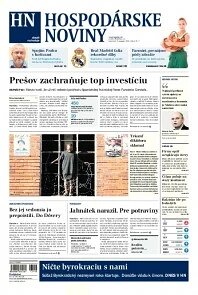 Obálka e-magazínu Hospodárske noviny 05.08.2013