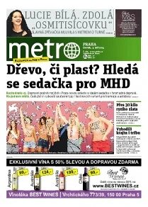 Obálka e-magazínu deník METRO 5.9.2013