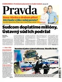Obálka e-magazínu Pravda 12.2.2014