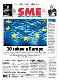 Obálka e-magazínu SME 30.4.2014
