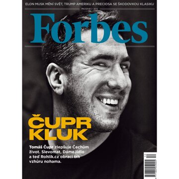 Obálka audioknihy Forbes prosinec 2016