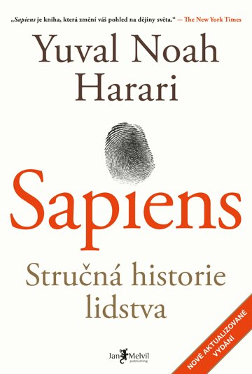 Obálka knihy Sapiens