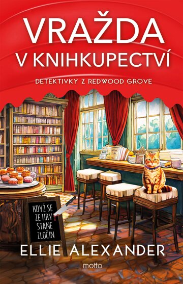 Obálka knihy Vražda v knihkupectví