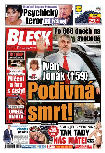 Obálka e-magazínu Blesk 25.2.2016