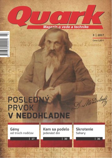 Obálka e-magazínu Quark 3/2017