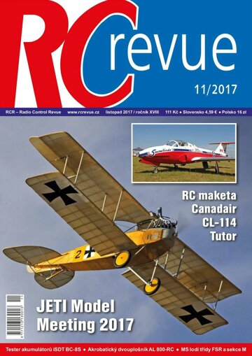 Obálka e-magazínu RC revue 11/17