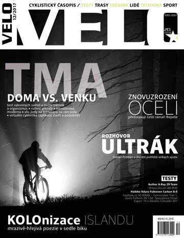 Obálka e-magazínu Velo 12/2017