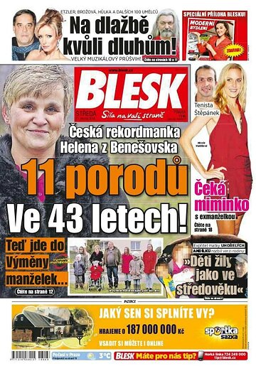 Obálka e-magazínu Blesk 21.3.2018