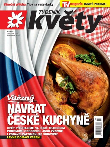 Obálka e-magazínu Týdeník Květy 47/2018