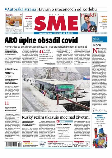 Obálka e-magazínu SME 11-2-2021