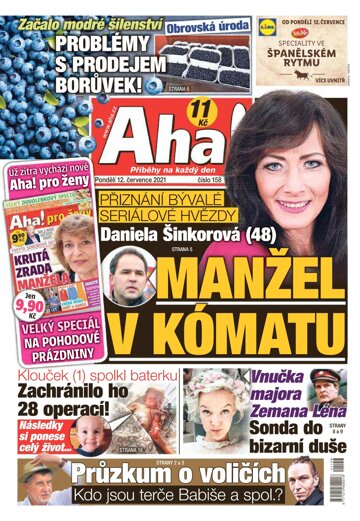 Obálka e-magazínu AHA! 12.7.2021