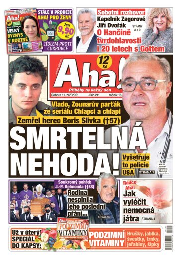 Obálka e-magazínu AHA! 11.9.2021