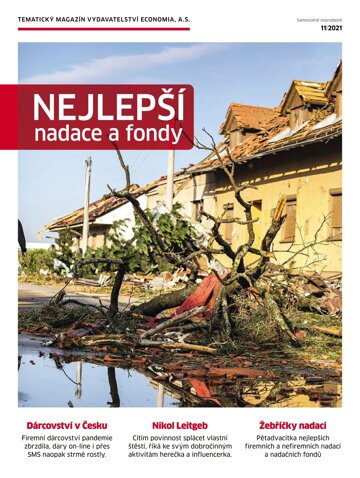 Obálka e-magazínu Hospodářské noviny - příloha 227 - 25.11.2021 Nejlepší nadace a fondy