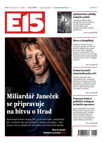 Obálka e-magazínu E15 - 16.12.2021