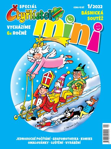 Obálka e-magazínu Čtyřlístek Mini 1/2022