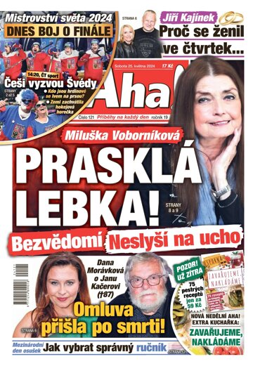 Obálka e-magazínu AHA! 25.5.2024