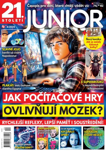 Obálka e-magazínu 21. století JUNIOR 4/2025