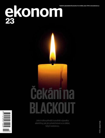 Obálka e-magazínu Ekonom 23 - 12.6.2025