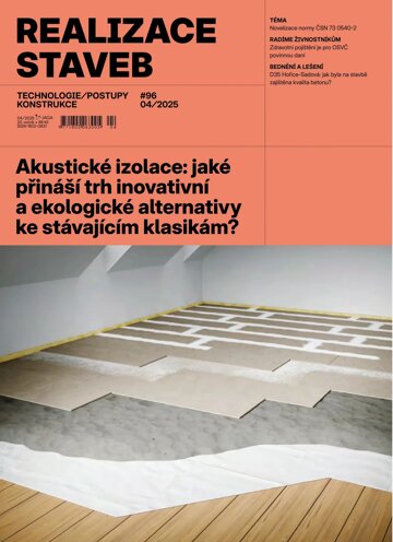Obálka e-magazínu Realizace staveb 4/2025
