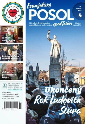 Obálka e-magazínu Evanjelický posol spod Tatier 4/2026