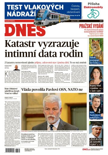 Obálka e-magazínu MF Dnes 9.6.2026