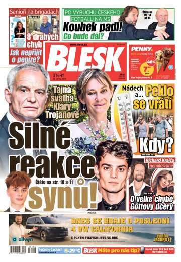 Obálka e-magazínu Blesk 30.6.2026