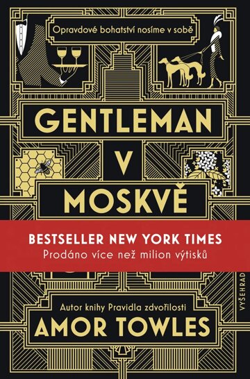 Obálka knihy Gentleman v Moskvě