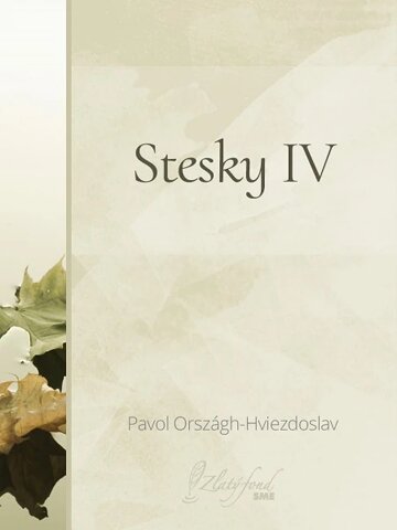 Obálka knihy Stesky IV